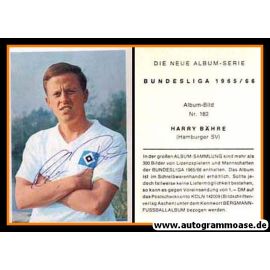 Autogramm Fussball | Hamburger SV | 1965 | Harry BÄHRE (Bergmann 182)