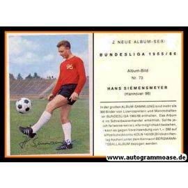 Autogramm Fussball | Hannover 96 | 1965 | Hans SIEMENSMEYER (Bergmann 073)