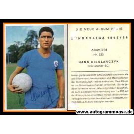Autogramm Fussball | Karlsruher SC | 1965 | Hans CIESLARCZYK (Bergmann 223)