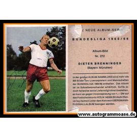 Autogramm Fussball | FC Bayern München | 1965 | Dieter BRENNINGER (Bergmann 272)