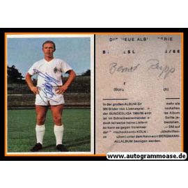 Autogramm Fussball | Borussia Mönchengladbach | 1965 | Bernd RUPP (Bergmann 284)