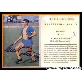 Autogramm Fussball | Eintracht Braunschweig | 1965 | Klaus GERWIEN (Bergmann 123)