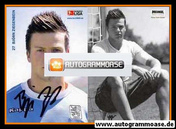 Autogramm Fussball | TSV 1860 München | 2006 | Björn ZIEGENBEIN