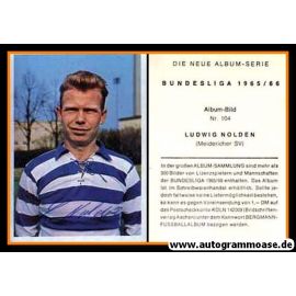 Autogramm Fussball | MSV Duisburg | 1965 | Ludwig NOLDEN (Bergmann 104)