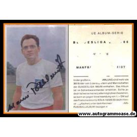 Autogramm Fussball | Hamburger SV | 1965 | Manfred POHLSCHMIDT (Bergmann 191)