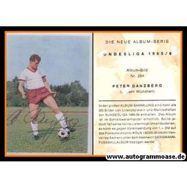 Autogramm Fussball | FC Bayern München | 1965 | Peter DANZBERG (Bergmann 264)