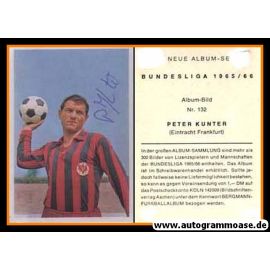 Autogramm Fussball | Eintracht Frankfurt | 1965 | Peter KUNTER (Bergmann 132)