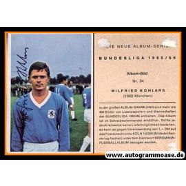 Autogramm Fussball | TSV 1860 München | 1965 | Wilfried KOHLARS (Bergmann 034)