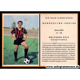 Autogramm Fussball | Eintracht Frankfurt | 1965 | Wolfgang SOLZ (Bergmann 136)