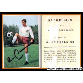 Autogramm Fussball | FC Bayern München | 1968 | Franz BECKENBAUER (Bergmann SB A075)