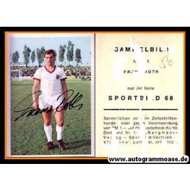 Autogramm Fussball | FC Bayern München | 1968 | Franz ROTH (Bergmann SB A056)