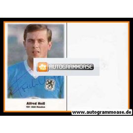 Autogramm Fussball | TSV 1860 München | 1960er Retro | Alfred HEISS (Portrait)