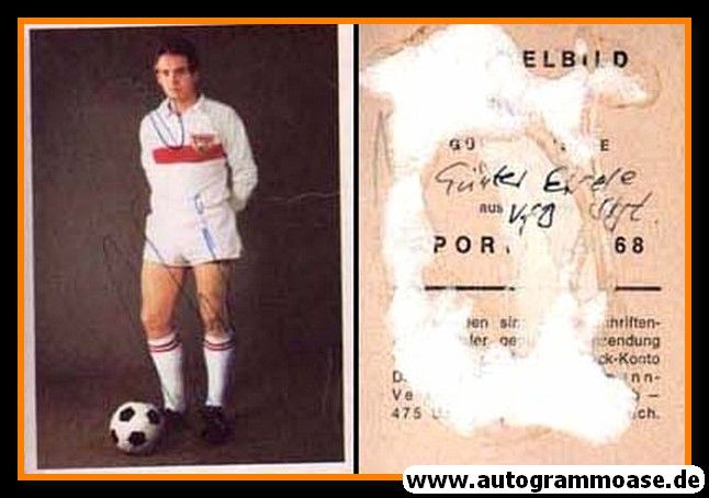 Autogramm Fussball | VfB Stuttgart | 1968 | Günter EISELE (Bergmann A161)