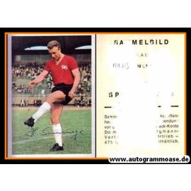 Autogramm Fussball | Hannover 96 | 1968 | Hans SIEMENSMEYER (Bergmann A086)