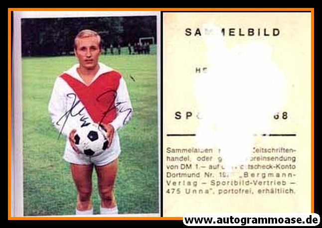 Autogramm Fussball | 1. FC Köln | 1968 | Heinz HORNIG (Bergmann A049)