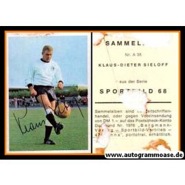 Autogramm Fussball | DFB | 1968 | Klaus-Dieter SIELOFF (Bergmann A035)