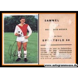 Autogramm Fussball | 1. FC Köln | 1968 | Wolfgang WEBER (Bergmann A040)
