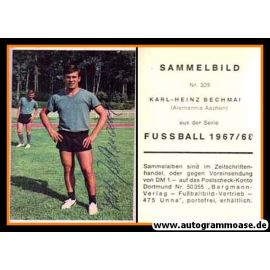 Autogramm Fussball | Alemannia Aachen | 1967 | Karl-Heinz BECHMANN (Bergmann 329)