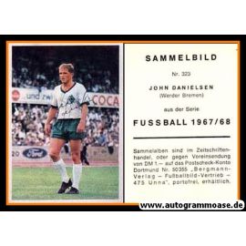 Autogramm Fussball | SV Werder Bremen | 1967 | John DANIELSEN (Bergmann 323)