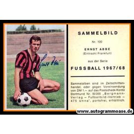 Autogramm Fussball | Eintracht Frankfurt | 1967 | Ernst ABBE (Bergmann 100)