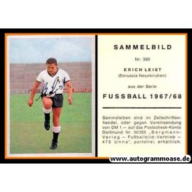 Autogramm Fussball | Borussia Neunkirchen | 1967 | Erich LEIST (Bergmann 350)