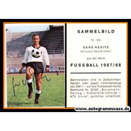 Autogramm Fussball | Borussia Neunkirchen | 1967 | Gerd REGITZ (Bergmann 354)