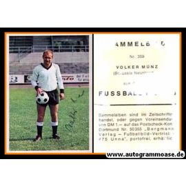 Autogramm Fussball | Borussia Neunkirchen | 1967 | Volker MÜNZ (Bergmann 359)