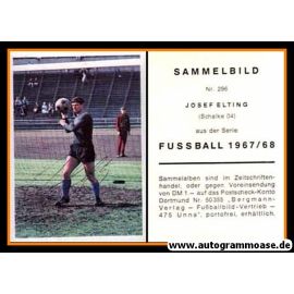 Autogramm Fussball | FC Schalke 04 | 1967 | Josef ELTING (Bergmann 296)
