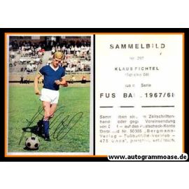 Autogramm Fussball | FC Schalke 04 | 1967 | Klaus FICHTEL (Bergmann 297)