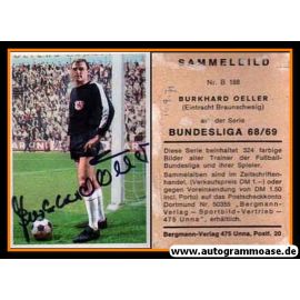 Autogramm Fussball | Eintracht Braunschweig | 1968 | Burkhard OELLER (Bergmann B188)