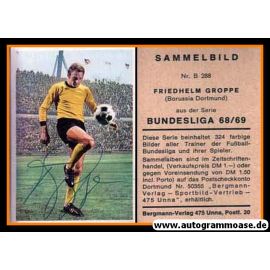 Autogramm Fussball | Borussia Dortmund | 1968 | Friedhelm GROPPE (Bergmann B288)
