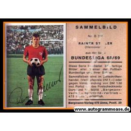 Autogramm Fussball | Hannover 96 | 1968 | Rainer STILLER (Bergmann B216)
