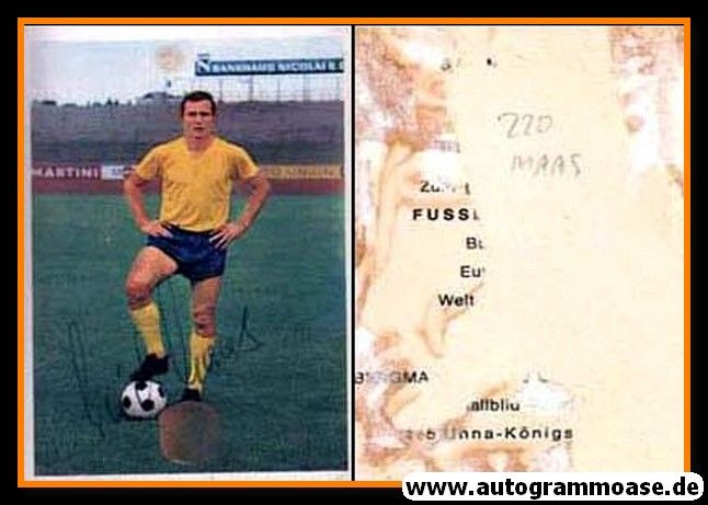 Autogramm Fussball | Eintracht Braunschweig | 1966 | Erich MAAS (Bergmann 224)