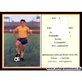 Autogramm Fussball | Eintracht Braunschweig | 1966 | Gerd SABOROWSKI (Bergmann 213)
