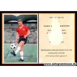 Autogramm Fussball | Hannover 96 | 1966 | Hans SIEMENSMEYER (Bergmann 245)