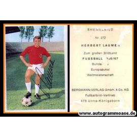 Autogramm Fussball | Borussia Mönchengladbach | 1966 | Herbert LAUMEN (Bergmann 272)