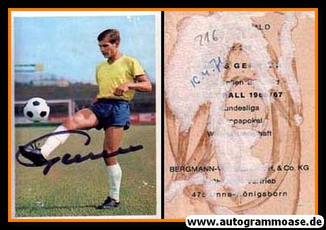 Autogramm Fussball | Eintracht Braunschweig | 1966 | Klaus GERWIEN (Bergmann 216)