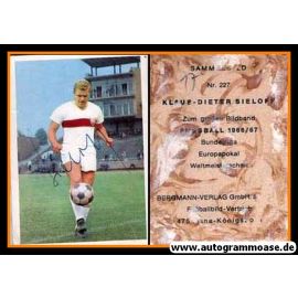 Klaus-Dieter Sieloff Autogrammkarte VFB Stuttgart Original Signiert+A18679 