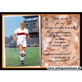 Autogramm Fussball | VfB Stuttgart | 1966 | Klaus-Dieter SIELOFF (Bergmann 227)