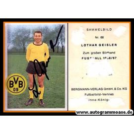 Autogramm Fussball | Borussia Dortmund | 1966 | Lothar GEISLER (Bergmann 066) _