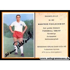 Autogramm Fussball | Hamburger SV | 1966 | Manfred POHLSCHMIDT (Bergmann 202)