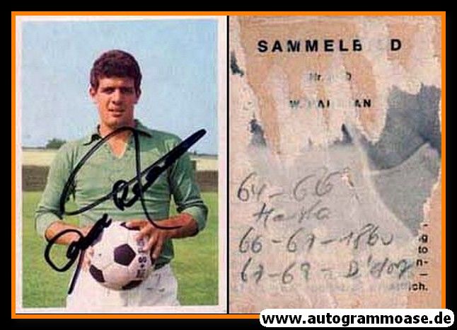 Autogramm Fussball | DFB | 1968 | Wolfgang FAHRIAN (Bergmann A030)