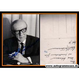 Autogramm Schauspieler | Curt LAUERMANN | 1970er (Portrait SW)