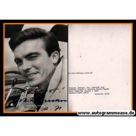 Autogramm Schauspieler | Erik SCHUMANN | 1960er (Portrait SW)