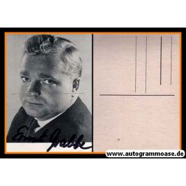 Autogramm Schauspieler | Ernst GRABBE | 1970er (Portrait SW)