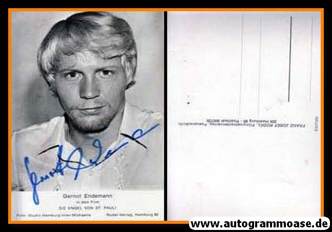Autogramm Film | Gernot ENDEMANN | 1969 "Die Engel Von St. Pauli" (Rüdel)
