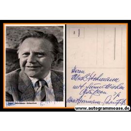 Autogramm Schauspieler | Hans-Hermann SCHAUFUSS | 1960er (Portrait SW)