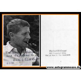 Autogramm Literatur | Herbert RITTLINGER | 1970er (Portrait SW) 2