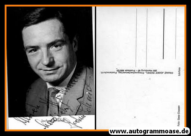Autogramm Schauspieler | Jochen SCHENCK | 1970er (Portrait SW Rüdel)
