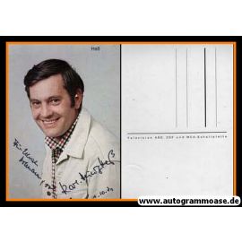 Autogramm Schauspieler | Karl-Heinz HESS | 1970er (Portrait Color)